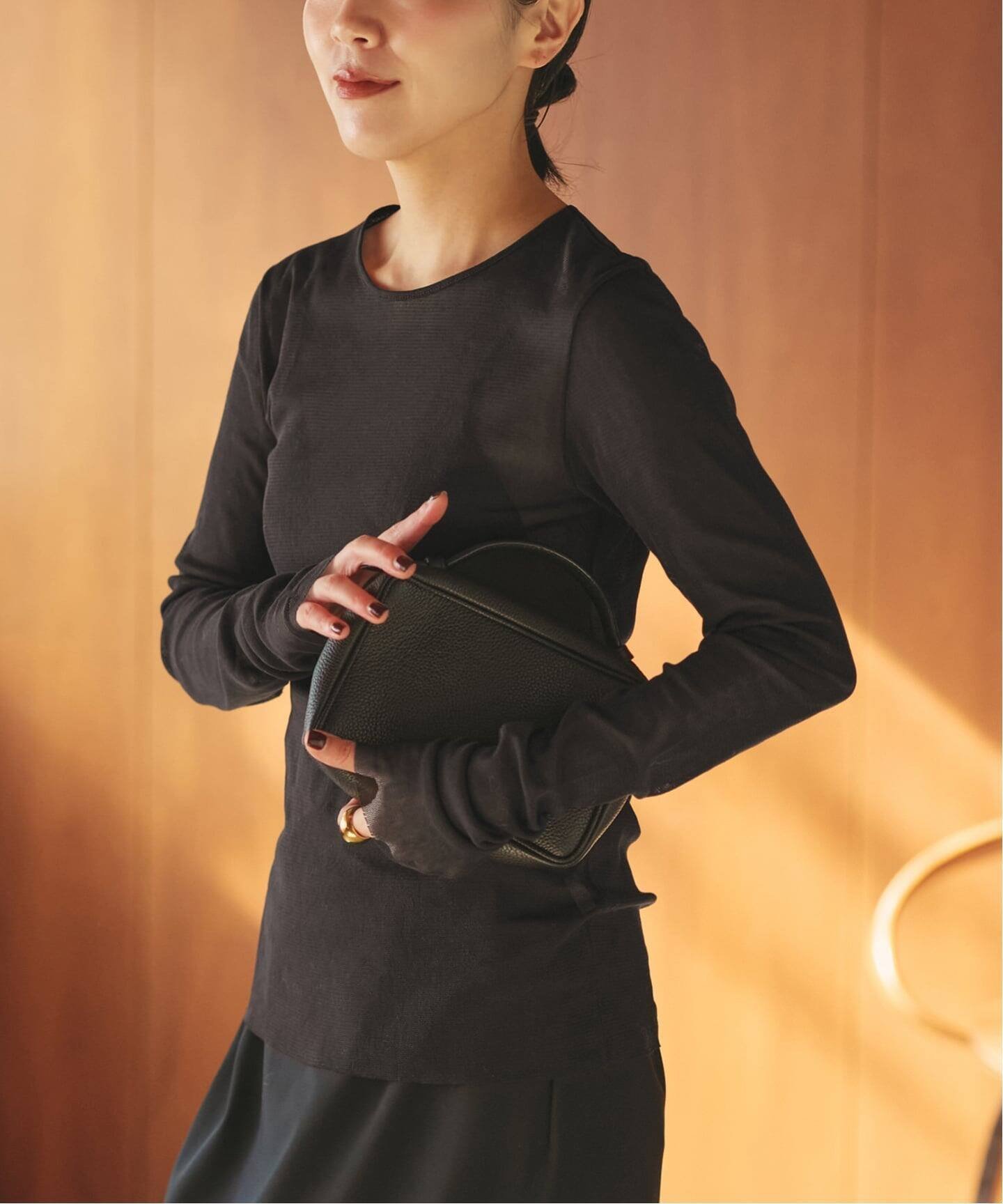 【プラージュ/Plage】の《追加 》Mesh Sheer ロンT 5 人気、トレンドファッション・服の通販 founy(ファニー) ファッション Fashion レディースファッション Fashion for Women トップス・カットソー Cut & Sew Tops ロングTシャツ・Tシャツ Longline T-Shirts & Tees シアー Sheer, See-Through シンプル Simple, Minimal ジャケット Jacket, Outerwear トレンド Trend, Trending Now ブレスレット Bracelet, Wristband 再入荷 Restock / Back in Stock other-1|ID: prp329100004790072 ipo3291000000034760341