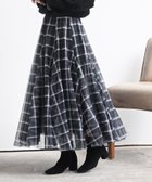 【アールピーエス/rps】のチェックチュールたっぷりフレアースカート 人気、トレンドファッション・服の通販 founy(ファニー) ファッション Fashion レディースファッション Fashion for Women スカート Skirts チェック Check, Plaid, Tartan チュール Tulip, Tulip Motif フレア Flare, Flared フレアースカート Flared Skirt, A-Line Skirt ポケット Pocket, Pocket Detail thumbnail ブラック|ID: prp329100004790084 ipo3291000000034799551