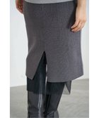 【イエナ/IENA】のチュールハーフリブスカート 人気、トレンドファッション・服の通販 founy(ファニー) ファッション Fashion レディースファッション Fashion for Women スカート Skirts ショート Short, Short Length シンプル Simple, Minimal スマート Smart, Elegant チュール Tulip, Tulip Motif バランス Balance, Style Balance フィット Fit, Slim Fit フェミニン Feminine, Girly フラット Flat, Flat Shoes 2025年 2025 2025-2026秋冬・A/W Autumn/Winter 2025–26 AW25–26 thumbnail グレー|ID: prp329100004790094 ipo3291000000035168109