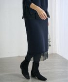 【イエナ/IENA】のチュールハーフリブスカート 人気、トレンドファッション・服の通販 founy(ファニー) ファッション Fashion レディースファッション Fashion for Women スカート Skirts ショート Short, Short Length シンプル Simple, Minimal スマート Smart, Elegant チュール Tulip, Tulip Motif バランス Balance, Style Balance フィット Fit, Slim Fit フェミニン Feminine, Girly フラット Flat, Flat Shoes 2025年 2025 2025-2026秋冬・A/W Autumn/Winter 2025–26 AW25–26 thumbnail ネイビー|ID: prp329100004790094 ipo3291000000035168110