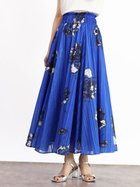 【ヴァン/Vin】のフラワープリントシアースカート 人気、トレンドファッション・服の通販 founy(ファニー) ファッション Fashion レディースファッション Fashion for Women スカート Skirts コンパクト Compact, Small Size シアー Sheer, See-Through ストライプ Stripe, Striped Pattern フリル Frill, Ruffle フレア Flare, Flared プリント Print, Printed Pattern ランダム Random, Irregular リラックス Relax, Relaxed Fit thumbnail ロイヤルブルー|ID: prp329100004790107 ipo3291000000035142318