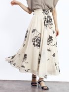 【ヴァン/Vin】のフラワープリントシアースカート 人気、トレンドファッション・服の通販 founy(ファニー) ファッション Fashion レディースファッション Fashion for Women スカート Skirts コンパクト Compact, Small Size シアー Sheer, See-Through ストライプ Stripe, Striped Pattern フリル Frill, Ruffle フレア Flare, Flared プリント Print, Printed Pattern ランダム Random, Irregular リラックス Relax, Relaxed Fit thumbnail アイボリー|ID: prp329100004790107 ipo3291000000035142319