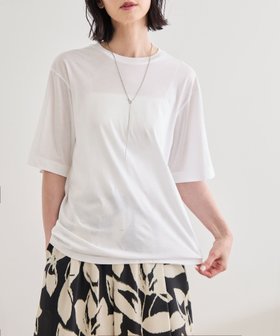【ロペ/ROPE'】の【洗える】グレイス天竺 5分袖Tシャツ 人気、トレンドファッション・服の通販 founy(ファニー) ファッション Fashion レディースファッション Fashion for Women トップス・カットソー Cut & Sew Tops シャツ・ブラウス・オフィスカジュアル Elegant Blouses & Button-Ups ロングTシャツ・Tシャツ Longline T-Shirts & Tees アクセサリー Fashion Accessories インド Indian Textile インナー Innerwear 洗える Machine Washable カーディガン Cardigan, Knitwear シンプル Simple, Minimal ジャケット Jacket, Outerwear スカーフ Scarf, Neckwear ボトム Bottoms, Lower Wear ポケット Pocket, Pocket Detail おすすめ Recommended / Our Picks 夏 Summer エレガント 上品 Elegant ビジネス 仕事 通勤 Business / Work / Commuting |ID:prp329100004790117