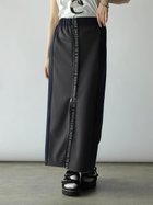 【ラシュッド/LASUD】の2wayストレッチボンディングロゴテープスカート 人気、トレンドファッション・服の通販 founy(ファニー) ファッション Fashion レディースファッション Fashion for Women スカート Skirts ジップ Zip, Zipper ストレッチ Stretch, Stretchy Fabric thumbnail ダークグレー|ID: prp329100004790121 ipo3291000000035208142