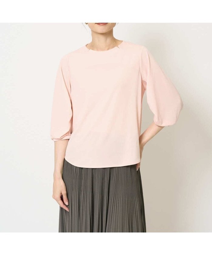 【クリスチャン オジャール/CHRISTIAN AUJARD】のデザインカットソー インテリア・キッズ・メンズ・レディースファッション・服の通販 founy(ファニー) https://founy.com/ ファッション Fashion レディースファッション Fashion for Women トップス・カットソー Cut & Sew Tops カットソー・ベーシックTシャツ Cut-and-Sewn Tops / Stretch Tees & Basics アクセサリー Fashion Accessories インナー Innerwear カットソー Cut and Sewn Top ギャザー Gathered, Ruffled コンシャス Conscious, Bodycon スリット Slit, Slit Detail ドレープ Drape, Draping Fabric フェミニン Feminine, Girly ボトム Bottoms, Lower Wear おすすめ Recommended / Our Picks |ID: prp329100004790122 ipo3291000000034760523