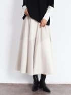 【ヴァン/Vin】のスエード×ヴィーガンレザーランダム切り替えフレアスカート 人気、トレンドファッション・服の通販 founy(ファニー) ファッション Fashion レディースファッション Fashion for Women スカート Skirts Aライン・フレアスカート A-Line & Flared Skirts エレガント 上品 Elegant カーディガン Cardigan, Knitwear コンパクト Compact, Small Size バランス Balance, Style Balance フレア Flare, Flared リアル Real, Realistic リラックス Relax, Relaxed Fit 軽量 Lightweight, Ultra Light thumbnail アイボリー|ID: prp329100004790131 ipo3291000000034823587