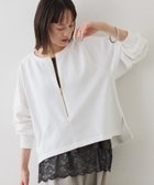 【リヴドロワ/RIVE DROITE】の【新色追加/抜け感◎】ハーフZIPスウェット 人気、トレンドファッション・服の通販 founy(ファニー) ファッション Fashion レディースファッション Fashion for Women トップス・カットソー Cut & Sew Tops レディースパーカー・カジュアルフーディー Casual Hoodies & Sweatshirts スウェット・クルーネックトップス Sweatshirts & Crewnecks / Relaxed Fit Sweat Tops ジップ Zip, Zipper スウェット / スエット Sweatshirt, Sweatwear ハーフ Half, Half-Length バランス Balance, Style Balance 再入荷 Restock / Back in Stock おすすめ Recommended / Our Picks thumbnail ホワイト|ID: prp329100004790133 ipo3291000000034967777