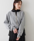 【リヴドロワ/RIVE DROITE】の【新色追加/抜け感◎】ハーフZIPスウェット 人気、トレンドファッション・服の通販 founy(ファニー) ファッション Fashion レディースファッション Fashion for Women トップス・カットソー Cut & Sew Tops レディースパーカー・カジュアルフーディー Casual Hoodies & Sweatshirts スウェット・クルーネックトップス Sweatshirts & Crewnecks / Relaxed Fit Sweat Tops ジップ Zip, Zipper スウェット / スエット Sweatshirt, Sweatwear ハーフ Half, Half-Length バランス Balance, Style Balance 再入荷 Restock / Back in Stock おすすめ Recommended / Our Picks thumbnail グレー|ID: prp329100004790133 ipo3291000000034967780