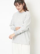 【サマンサモスモス/Samansa Mos2】の天竺ベーシックロンT グレー|ID: prp329100004790138 ipo3291000000034760590