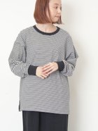 【サマンサモスモス/Samansa Mos2】の天竺ベーシックロンT ブラック|ID: prp329100004790138 ipo3291000000034760591