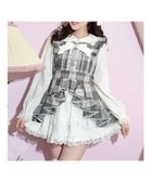 【ノエミ/NOEMIE】のプリンセスフレアドレッシーセットアップ 人気、トレンドファッション・服の通販 founy(ファニー) ファッション Fashion レディースファッション Fashion for Women セットアップ Matching Sets セットアップ Set-Up, Coordinated Outfit フリル Frill, Ruffle フレア Flare, Flared リボン Ribbon, Bow レース Lace, Lace Fabric thumbnail グレー|ID: prp329100004790171 ipo3291000000035162970