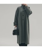【エヌ ナチュラルビューティーベーシック/N.Natural Beauty basic】のステンカラーロングコート 人気、トレンドファッション・服の通販 founy(ファニー) ファッション Fashion レディースファッション Fashion for Women アウター Coat / Outerwear Collection コート・ロングコート・ピーコート Long Coats, Peacoats & More インナー Innerwear ハイネック High Neck, Mock Neck パーカー Hoodie, Parka thumbnail グレー|ID: prp329100004790189 ipo3291000000035097116
