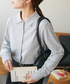 【ディスコート/Discoat】の【リバイバル】モチモチ衿付きカーディガン 人気、トレンドファッション・服の通販 founy(ファニー) ファッション Fashion レディースファッション Fashion for Women トップス・カットソー Cut & Sew Tops カーディガン・羽織り Layered Style Cardigans カーディガン Cardigan, Knitwear コンパクト Compact, Small Size バランス Balance, Style Balance 羽織 Haori, Light Jacket thumbnail ライトグレー|ID: prp329100004790201 ipo3291000000034760841