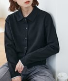 【ディスコート/Discoat】の【リバイバル】モチモチ衿付きカーディガン 人気、トレンドファッション・服の通販 founy(ファニー) ファッション Fashion レディースファッション Fashion for Women トップス・カットソー Cut & Sew Tops カーディガン・羽織り Layered Style Cardigans カーディガン Cardigan, Knitwear コンパクト Compact, Small Size バランス Balance, Style Balance 羽織 Haori, Light Jacket thumbnail ブラック|ID: prp329100004790201 ipo3291000000034760842