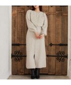 【ミスティ ウーマン/mysty woman】のカーデSETニットワンピース エクリュ|ID: prp329100004790219 ipo3291000000035160529