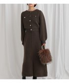 【ミスティ ウーマン/mysty woman】のカーデSETニットワンピース ブラウン|ID: prp329100004790219 ipo3291000000035160530