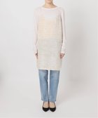 【スピック&スパン/Spick & Span】のフリンジジャガードキャミワンピース ナチュラル|ID: prp329100004790223 ipo3291000000034760929