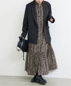 【ジャーナルスタンダード/JOURNAL STANDARD】の《WEB限定追加 》ランダムヘリンボーンプリントワンピース 人気、トレンドファッション・服の通販 founy(ファニー) ファッション Fashion レディースファッション Fashion for Women ワンピース Dresses スニーカー Sneakers, Trainers スマート Smart, Elegant ロング Long, Long-Length thumbnail ブラック|ID: prp329100004790245 ipo3291000000034761020