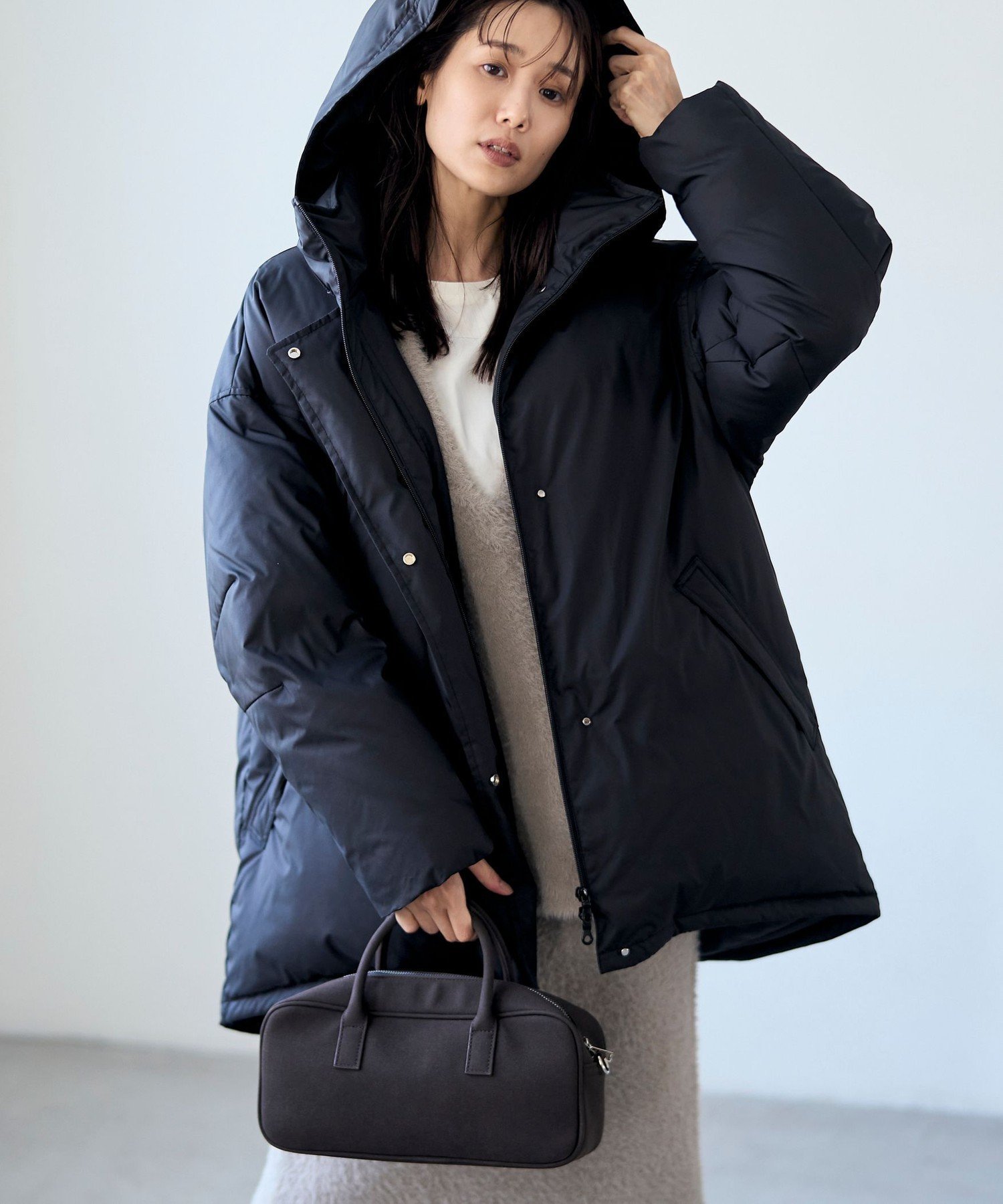 【コーエン/COEN】の≪再登場≫【RONEL】ミリタリーダウンジャケット インテリア・キッズ・メンズ・レディースファッション・服の通販 founy(ファニー) ファッション Fashion レディースファッション Fashion for Women アウター Coat / Outerwear Collection レディースジャケット・軽アウター Jackets ジャケット Jacket, Outerwear ダウン Down, Puffer ポケット Pocket, Pocket Detail 防寒 Cold Protection, Winter-Ready ミドル Middle Length, Mid Height 冬 Winter / This Winter おすすめ Recommended / Our Picks エレガント 上品 Elegant BLACK|ID: prp329100004790246 ipo3291000000034840559