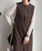 【ドゥドゥ/DouDou】の【WEB限定】デニムセンタータックジャンスカ 人気、トレンドファッション・服の通販 founy(ファニー) ファッション Fashion レディースファッション Fashion for Women インナー Innerwear 秋 Autumn シアー Sheer, See-Through スマート Smart, Elegant センター Center, Center Line デニム Denim, Jeans Material A/W・秋冬 Autumn/Winter 冬 Winter / This Winter 再入荷 Restock / Back in Stock おすすめ Recommended / Our Picks 2025年 2025 2025-2026秋冬・A/W Autumn/Winter 2025–26 AW25–26 thumbnail ブラウン|ID: prp329100004790248 ipo3291000000034761030