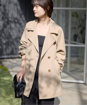 【スローブ イエナ/SLOBE IENA】の《セットアップ対応可》撥水ミドルトレンチコート 人気、トレンドファッション・服の通販 founy(ファニー) ファッション Fashion レディースファッション Fashion for Women アウター Coat / Outerwear Collection コート・ロングコート・ピーコート Long Coats, Peacoats & More トレンチコート / 春秋の定番アウター Trench Coats 2026年 2026 ストレート Straight, Straight Cut セットアップ Set-Up, Coordinated Outfit ツイル Twist, Twisted Detail トレンド Trend, Trending Now フレア Flare, Flared ミドル Middle Length, Mid Height |ID:prp329100004790273