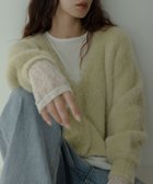 【サニーレーベル/Sonny Label / URBAN RESEARCH】のフェザーダブルフェイスカーディガン ミント|ID: prp329100004790274 ipo3291000000034761127