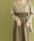 【アイテムズアーバンリサーチ/ITEMS URBAN RESEARCH】のシャーリングドッキングワンピース 人気、トレンドファッション・服の通販 founy(ファニー) ファッション Fashion レディースファッション Fashion for Women ワンピース Dresses 2025年 2025 2025春夏・S/S Spring/Summer 2025 SS25 シャーリング Shirring, Ruched ドッキング Docking, Mixed Material 夏 Summer S/S・春夏 SS, Spring/Summer, Warm Season 秋 Autumn 羽織 Haori, Light Jacket thumbnail KHK|ID: prp329100004790275 ipo3291000000034884245