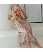 【ハレモード/haremode】のボリュームスリーブAラインドレス ベージュ|ID: prp329100004790304 ipo3291000000034761254