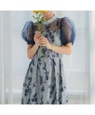 【ハレモード/haremode】のチュールパフスリーブドレス 人気、トレンドファッション・服の通販 founy(ファニー) ファッション Fashion レディースファッション Fashion for Women ワンピース Dresses フォーマル・パーティードレス・結婚式用ドレス Elegant & Casual Dresses スカラップ Scallop, Scalloped Edge スタンド Stand Collar, Upright Stand スリーブ Sleeve, Long Sleeve / Short Sleeve ドレス Dress, One-Piece thumbnail ネイビー×シルバー|ID: prp329100004790307 ipo3291000000034761266