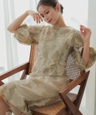 【ハレモード/haremode】のリーフ刺繍デザインコクーンドレス 人気、トレンドファッション・服の通販 founy(ファニー) ファッション Fashion レディースファッション Fashion for Women ワンピース Dresses フォーマル・パーティードレス・結婚式用ドレス Elegant & Casual Dresses スリット Slit, Slit Detail スリーブ Sleeve, Long Sleeve / Short Sleeve ドレス Dress, One-Piece 定番 Standard, Basic Item 人気 Popular, Best Seller リボン Ribbon, Bow リーフ Leaf, Botanical Leaf レース Lace, Lace Fabric thumbnail カーキ|ID: prp329100004790310 ipo3291000000034761292