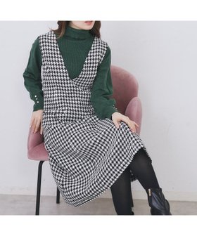 【インデックス/INDEX】のラメスパンコール千鳥柄ジャンスカ【洗濯機OK/イージーアイロン】 人気、トレンドファッション・服の通販 founy(ファニー) ファッション Fashion レディースファッション Fashion for Women シンプル Simple, Minimal スパンコール Sequins, Sequin Embellishment スマート Smart, Elegant フィット Fit, Slim Fit フォーマル Formal, Dressy ポケット Pocket, Pocket Detail エレガント 上品 Elegant |ID:prp329100004790317