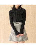 【スナイデル/SNIDEL】のニュアンスリボンニットプルオーバー 人気、トレンドファッション・服の通販 founy(ファニー) ファッション Fashion レディースファッション Fashion for Women トップス・カットソー Cut & Sew Tops ニット Knit Tops & Sweaters カジュアルプルオーバー・ニットトップス Pullovers & Knit Tops / Casual Pullovers ウェーブ Wavy Pattern ストレート Straight, Straight Cut スマート Smart, Elegant スリーブ Sleeve, Long Sleeve / Short Sleeve ドッキング Docking, Mixed Material 長袖 Long Sleeve, Full Sleeve フィット Fit, Slim Fit フロント Front, Front Design リブニット Rib Knit, Ribbed Knit リボン Ribbon, Bow おすすめ Recommended / Our Picks thumbnail BLK[009]|ID: prp329100004790318 ipo3291000000035113823