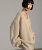 【ローリーズファーム/LOWRYS FARM】のアゼVチュニックニット アイボリー08|ID: prp329100004790386 ipo3291000000034761598