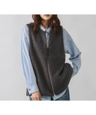 【グローバルワーク/GLOBAL WORK】のボアライナーベスト/一部店舗限定/606693 人気、トレンドファッション・服の通販 founy(ファニー) ファッション Fashion レディースファッション Fashion for Women アウター Coat / Outerwear Collection トップス・カットソー Cut & Sew Tops ベスト&ジレ / 重ね着スタイル Vests & Gilets おすすめ Recommended / Our Picks インナー Innerwear スウェット / スエット Sweatshirt, Sweatwear デニム Denim, Jeans Material トレンド Trend, Trending Now ブルゾン Blouson, Bomber Jacket ベスト Vest, Waistcoat ライナー Liner, Inner Layer ロング Long, Long-Length A/W・秋冬 Autumn/Winter thumbnail チャコール18|ID: prp329100004790390 ipo3291000000034761612