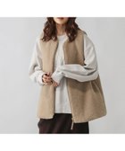 【グローバルワーク/GLOBAL WORK】のボアライナーベスト/一部店舗限定/606693 人気、トレンドファッション・服の通販 founy(ファニー) ファッション Fashion レディースファッション Fashion for Women アウター Coat / Outerwear Collection トップス・カットソー Cut & Sew Tops ベスト&ジレ / 重ね着スタイル Vests & Gilets おすすめ Recommended / Our Picks インナー Innerwear スウェット / スエット Sweatshirt, Sweatwear デニム Denim, Jeans Material トレンド Trend, Trending Now ブルゾン Blouson, Bomber Jacket ベスト Vest, Waistcoat ライナー Liner, Inner Layer ロング Long, Long-Length A/W・秋冬 Autumn/Winter thumbnail ベージュ52|ID: prp329100004790390 ipo3291000000034761613