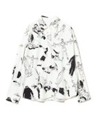 【ビームス ウイメン/BEAMS】の北村直登 プリント シャツ(S~M) OFF_WHITE|ID: prp329100004790403 ipo3291000000034761672