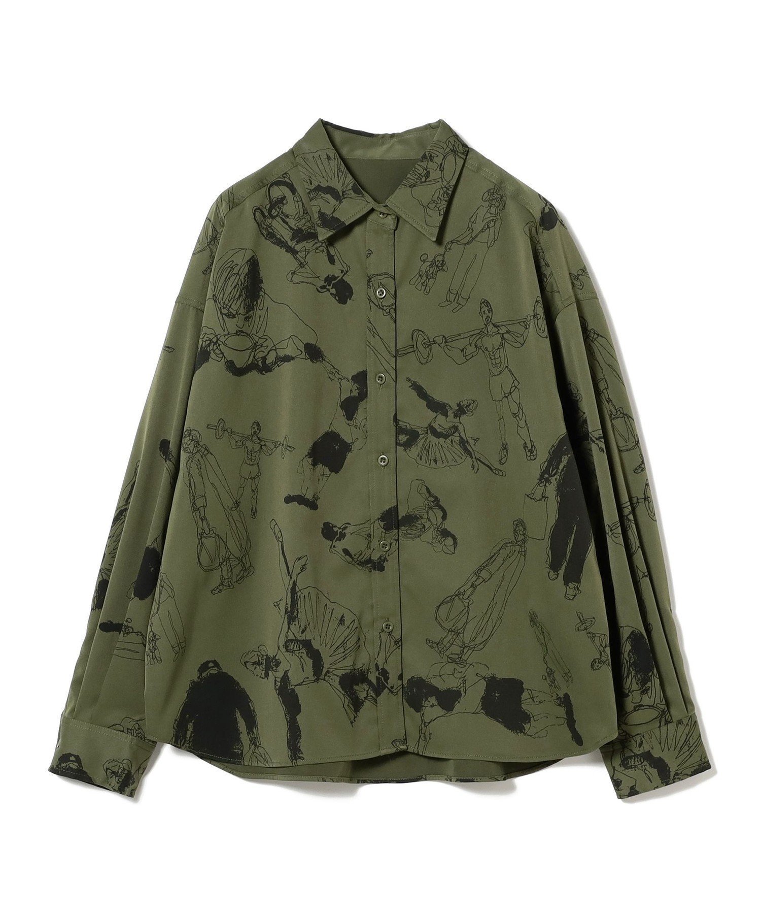 【ビームス ウイメン/BEAMS】の北村直登 プリント シャツ(S~M) インテリア・キッズ・メンズ・レディースファッション・服の通販 founy(ファニー) ファッション Fashion レディースファッション Fashion for Women トップス・カットソー Cut & Sew Tops シャツ・ブラウス・オフィスカジュアル Elegant Blouses & Button-Ups イラスト Illustration ジャケット Jacket, Outerwear プリント Print, Printed Pattern 再入荷 Restock / Back in Stock おすすめ Recommended / Our Picks KHAKI|ID: prp329100004790403 ipo3291000000034761673