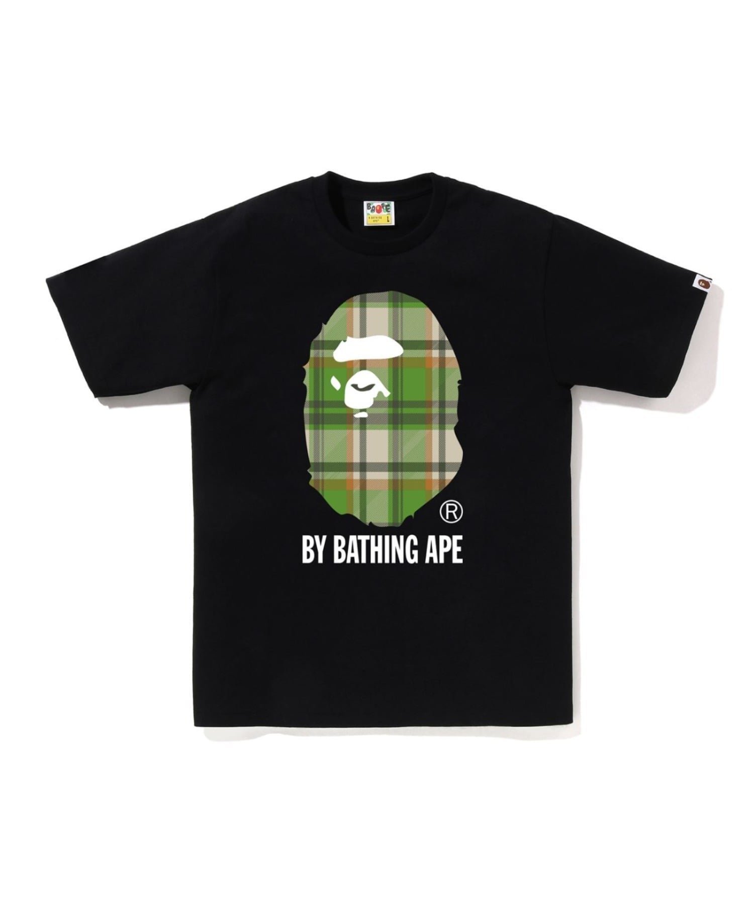 【ア ベイシング エイプ/A BATHING APE】のBAPE CHECK BY BATHING APE TEE インテリア・キッズ・メンズ・レディースファッション・服の通販 founy(ファニー) ファッション Fashion レディースファッション Fashion for Women インナー Innerwear ショート Short, Short Length スリーブ Sleeve, Long Sleeve / Short Sleeve フロント Front, Front Design プリント Print, Printed Pattern モチーフ Motif, Design Theme ラバー Rubber, Rubber Sole 人気 Popular, Best Seller BKxGR|ID: prp329100004790410 ipo3291000000034930279