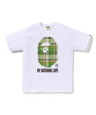 【ア ベイシング エイプ/A BATHING APE】のBAPE CHECK BY BATHING APE TEE 人気、トレンドファッション・服の通販 founy(ファニー) ファッション Fashion レディースファッション Fashion for Women インナー Innerwear ショート Short, Short Length スリーブ Sleeve, Long Sleeve / Short Sleeve フロント Front, Front Design プリント Print, Printed Pattern モチーフ Motif, Design Theme ラバー Rubber, Rubber Sole 人気 Popular, Best Seller thumbnail WHxGR|ID: prp329100004790410 ipo3291000000034930281