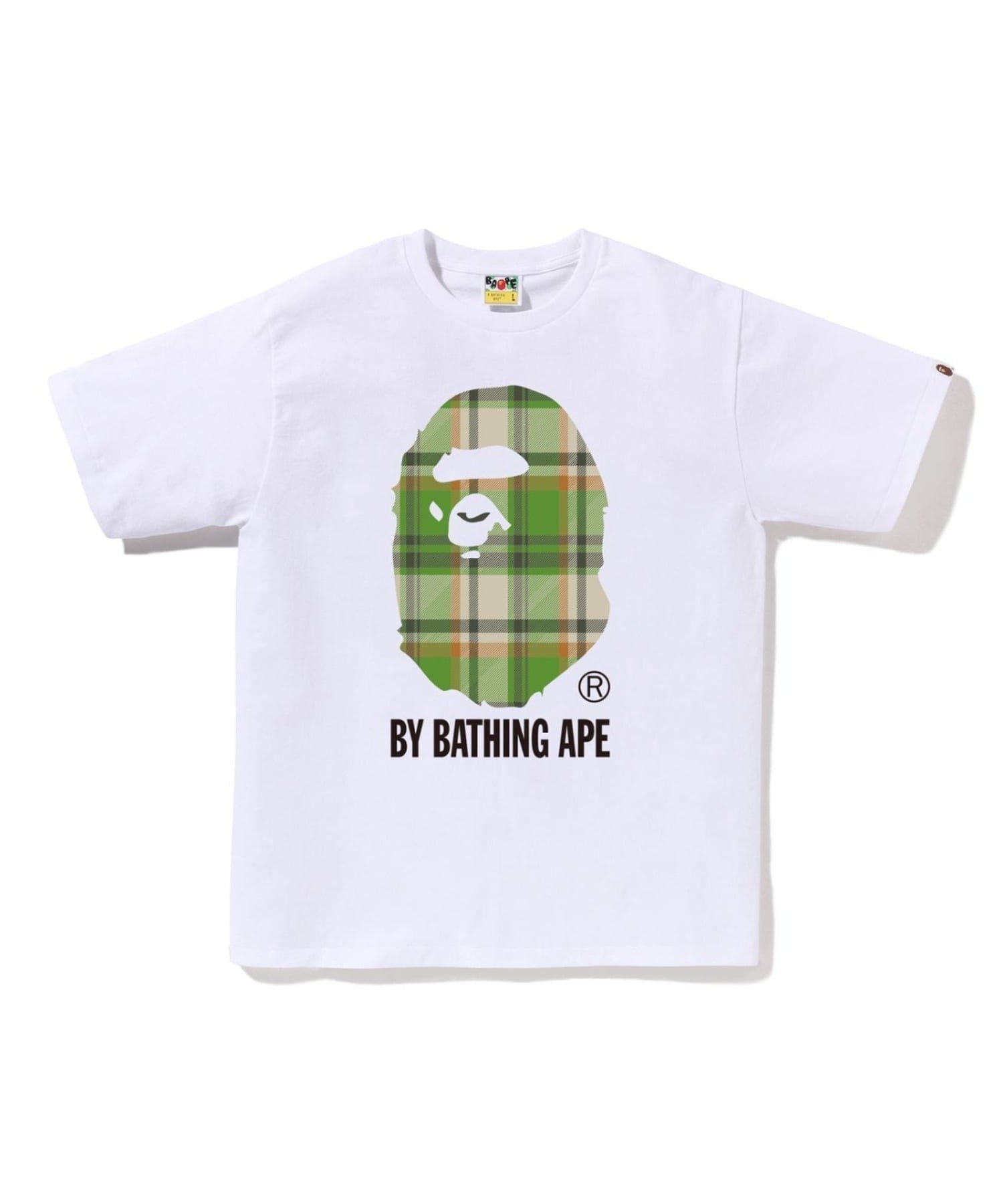 【ア ベイシング エイプ/A BATHING APE】のBAPE CHECK BY BATHING APE TEE インテリア・キッズ・メンズ・レディースファッション・服の通販 founy(ファニー) ファッション Fashion レディースファッション Fashion for Women インナー Innerwear ショート Short, Short Length スリーブ Sleeve, Long Sleeve / Short Sleeve フロント Front, Front Design プリント Print, Printed Pattern モチーフ Motif, Design Theme ラバー Rubber, Rubber Sole 人気 Popular, Best Seller WHxGR|ID: prp329100004790410 ipo3291000000034930281