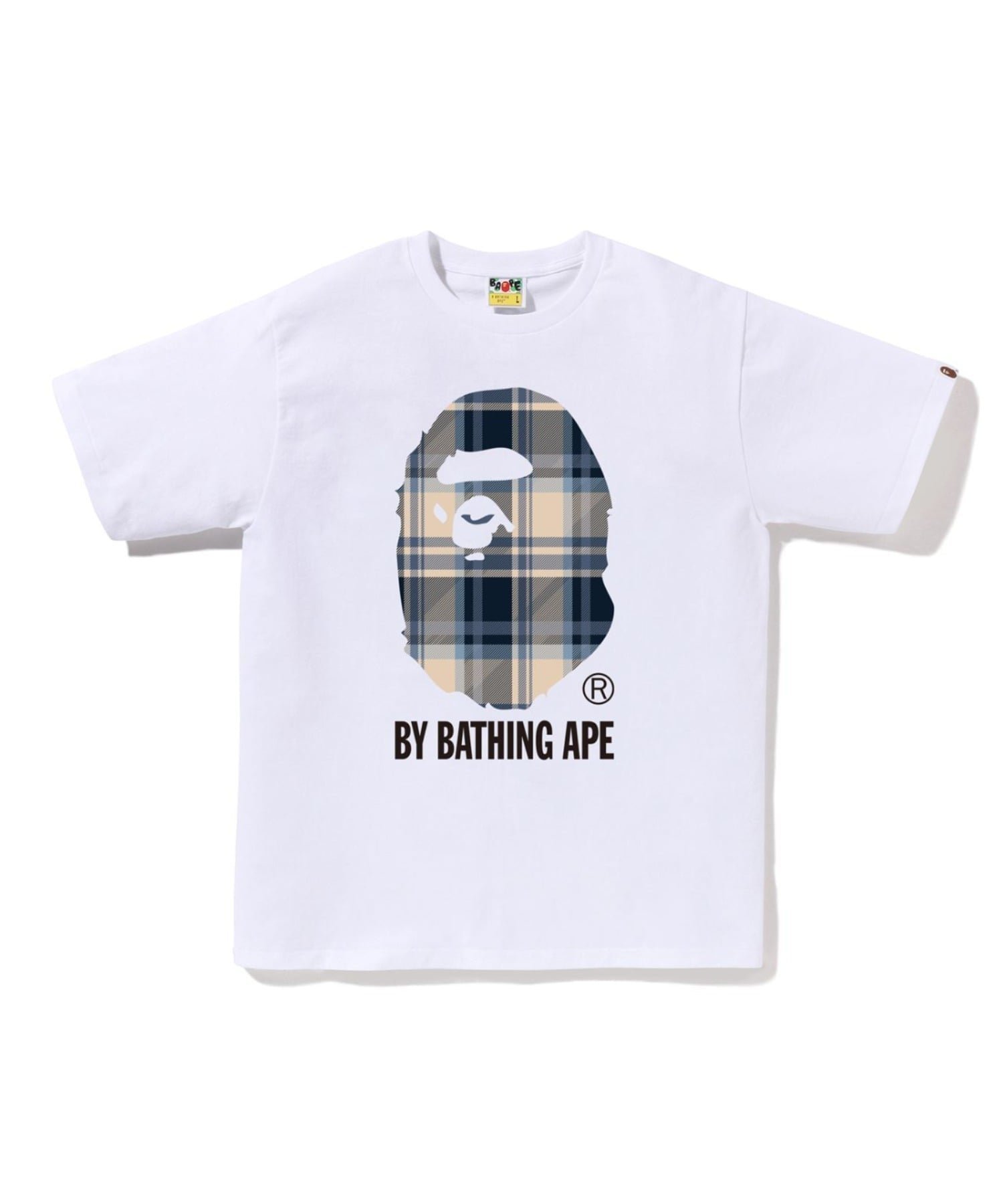 【ア ベイシング エイプ/A BATHING APE】のBAPE CHECK BY BATHING APE TEE インテリア・キッズ・メンズ・レディースファッション・服の通販 founy(ファニー) ファッション Fashion レディースファッション Fashion for Women インナー Innerwear ショート Short, Short Length スリーブ Sleeve, Long Sleeve / Short Sleeve フロント Front, Front Design プリント Print, Printed Pattern モチーフ Motif, Design Theme ラバー Rubber, Rubber Sole 人気 Popular, Best Seller WHxBL|ID: prp329100004790410 ipo3291000000034930282