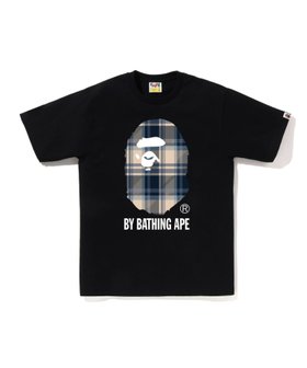【ア ベイシング エイプ/A BATHING APE】のBAPE CHECK BY BATHING APE TEE 人気、トレンドファッション・服の通販 founy(ファニー) ファッション Fashion レディースファッション Fashion for Women インナー Innerwear ショート Short, Short Length スリーブ Sleeve, Long Sleeve / Short Sleeve フロント Front, Front Design プリント Print, Printed Pattern モチーフ Motif, Design Theme ラバー Rubber, Rubber Sole 人気 Popular, Best Seller |ID:prp329100004790410