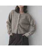 【センスオブプレイス/SENSE OF PLACE by URBAN RESEARCH】の『洗濯可』メタルボタンカーディガン ベージュ|ID: prp329100004790416 ipo3291000000034832341