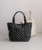 【ローリーズファーム/LOWRYS FARM】のLFBASICTOTE 人気、トレンドファッション・服の通販 founy(ファニー) ファッション Fashion レディースファッション Fashion for Women バッグ Bags おすすめ Recommended / Our Picks 定番 Standard, Basic Item thumbnail NEWカラー★ドット×ブラック12|ID: prp329100004790437 ipo3291000000035181353