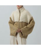 【レプシィム ローリーズファーム/LEPSIM LOWRYS FARM】の3.5ゲージ切り替えZIPカーディガン 人気、トレンドファッション・服の通販 founy(ファニー) ファッション Fashion レディースファッション Fashion for Women トップス・カットソー Cut & Sew Tops カーディガン・羽織り Layered Style Cardigans おすすめ Recommended / Our Picks カーディガン Cardigan, Knitwear スラックス Slacks, Dress Pants ハイネック High Neck, Mock Neck フラット Flat, Flat Shoes モコモコ Fuzzy, Fluffy thumbnail オフホワイト08|ID: prp329100004790450 ipo3291000000034967390