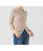 【ビーミングライフストアバイビームス/B:MING LIFE STORE by BEAMS】の【12/4新規値下げ】モヘヤ混 ポロ ニット 25AW 秋冬 カーディガン BEIGE|ID: prp329100004790456 ipo3291000000034761961