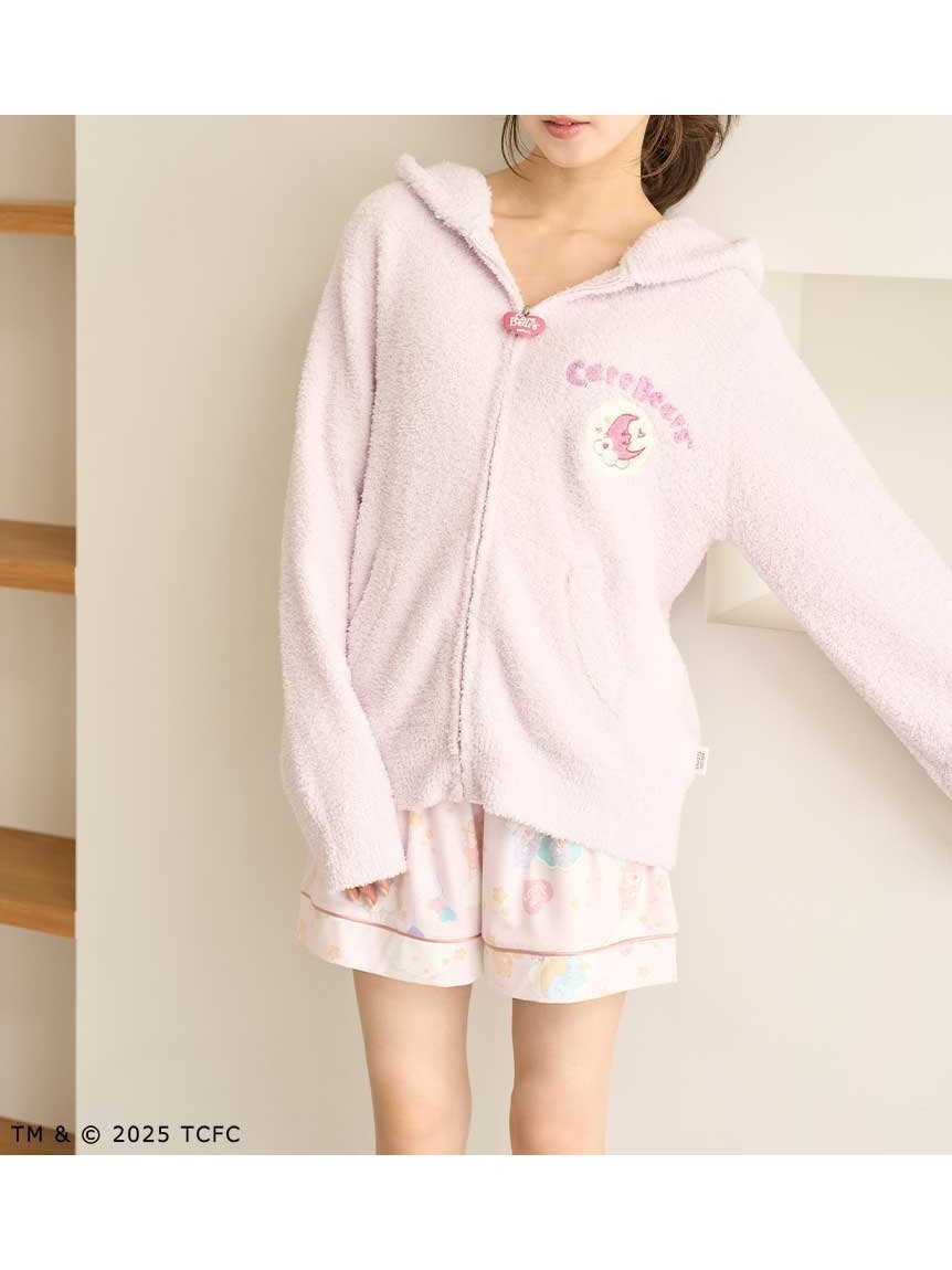 【スナイデル ホーム/SNIDEL HOME】の【WEB 一部直営店舗限定】【Care Bears(TM)】パーカー インテリア・キッズ・メンズ・レディースファッション・服の通販 founy(ファニー) 　ファッション　Fashion　レディースファッション　Fashion for Women　トップス・カットソー　Cut & Sew Tops　レディースパーカー・カジュアルフーディー　Casual Hoodies & Sweatshirts　オレンジ　Orange　秋　Autumn　カラフル　Colorful Design　コラボ　Collaboration, Collab　ショート　Short, Short Length　スマート　Smart, Elegant　ターバン　Turban, Headband　パジャマ　Pajamas, Sleepwear　パーカー　Hoodie, Parka　モチーフ　Motif, Design Theme　ラベンダー　Lavender　リラックス　Relax, Relaxed Fit　ギフト プレゼント　Gift / Present　LAV[071]|ID: prp329100004790461 ipo3291000000035098375