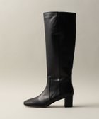 【ユナイテッドアローズ/UNITED ARROWS】のスクエアトゥ ロングブーツ55↑ 人気、トレンドファッション・服の通販 founy(ファニー) ファッション Fashion レディースファッション Fashion for Women シンプル Simple, Minimal ストレート Straight, Straight Cut ロング Long, Long-Length アウトレット Outlet / Clearance thumbnail BLACK|ID: prp329100004790487 ipo3291000000034873734