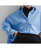 【アンドミー/andme】のイージーケア ポンチョ シャツ ブラウス evernavy エバーネイビー サックス|ID: prp329100004790528 ipo3291000000034762241