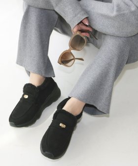 【フィン/Fin】の厚底ボアローファースリッポン【低反発スポンジ入り】 人気、トレンドファッション・服の通販 founy(ファニー) ファッション Fashion レディースファッション Fashion for Women クッション Cushion, Throw Pillow コイン Coin, Coin Design ソックス Socks, Hosiery デニム Denim, Jeans Material フォルム Silhouette, Form ワイド Wide, Wide Fit 冬 Winter / This Winter 厚底 Platform Shoes |ID:prp329100004790529